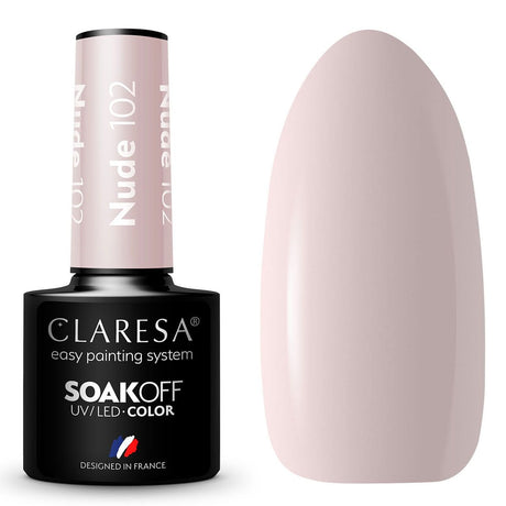 Claresa Esmalte Gel UV LED 5ml Desnudo 102