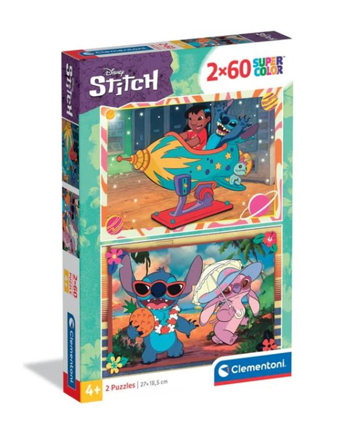 Clementoni puzzle 2x60pzs puntada 2025