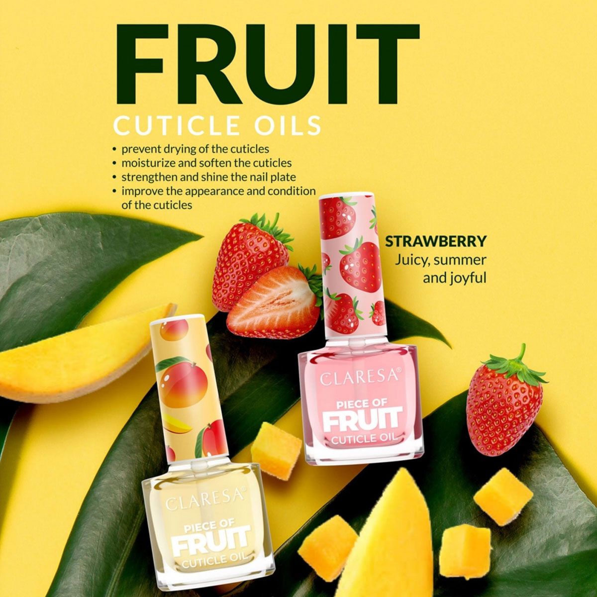 Claresa aceite para cutículas mango 5ml