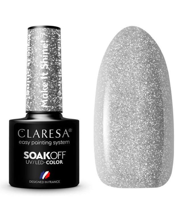 Claresa Esmalte Gel UV LED 5ml Make It Shine 7