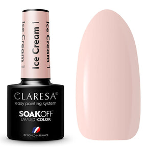 Claresa Esmalte Gel UV LED 5ml Helado 1