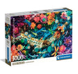 Clementoni puzzle 1000 piezas rio koi 2025-compacto