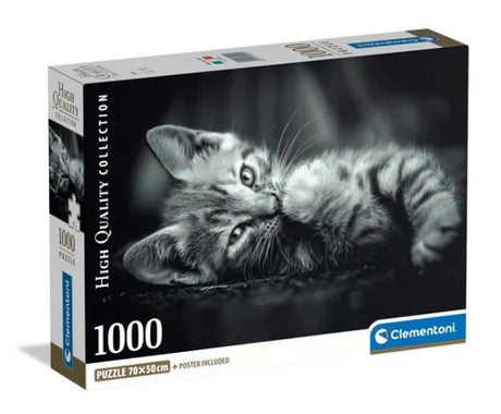Clementoni puzzle 1000 piezas gatito