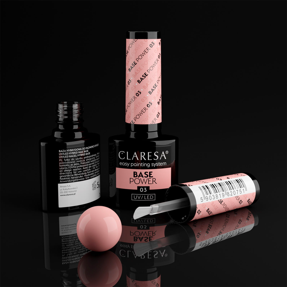 Claresa base capa poder 3 5ml
