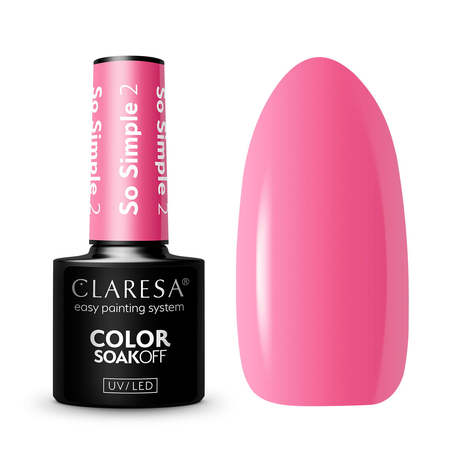 Claresa Esmalte Gel UV LED 5ml So Simple 2