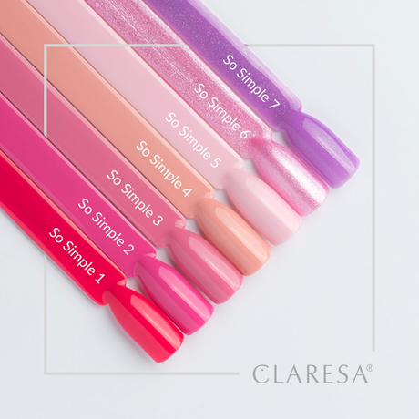 Claresa Esmalte Gel UV LED 5ml So Simple 3