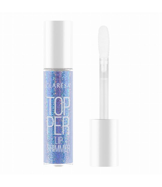 Claresa topper lip shimmer 02 azul soplado