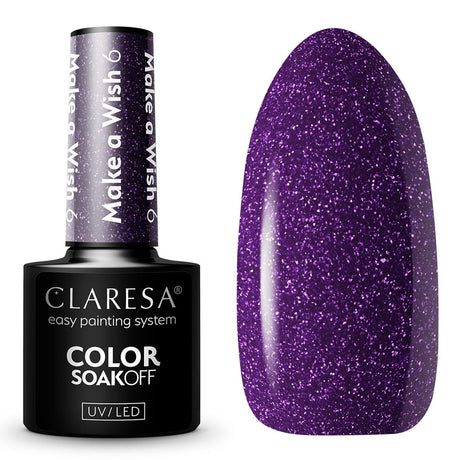 Claresa Esmalte Gel UV LED 5ml Pide un Deseo 6