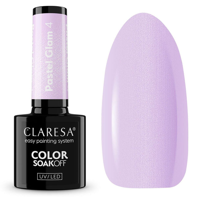 Claresa Esmalte Gel UV LED 5ml Pastel Glam 4