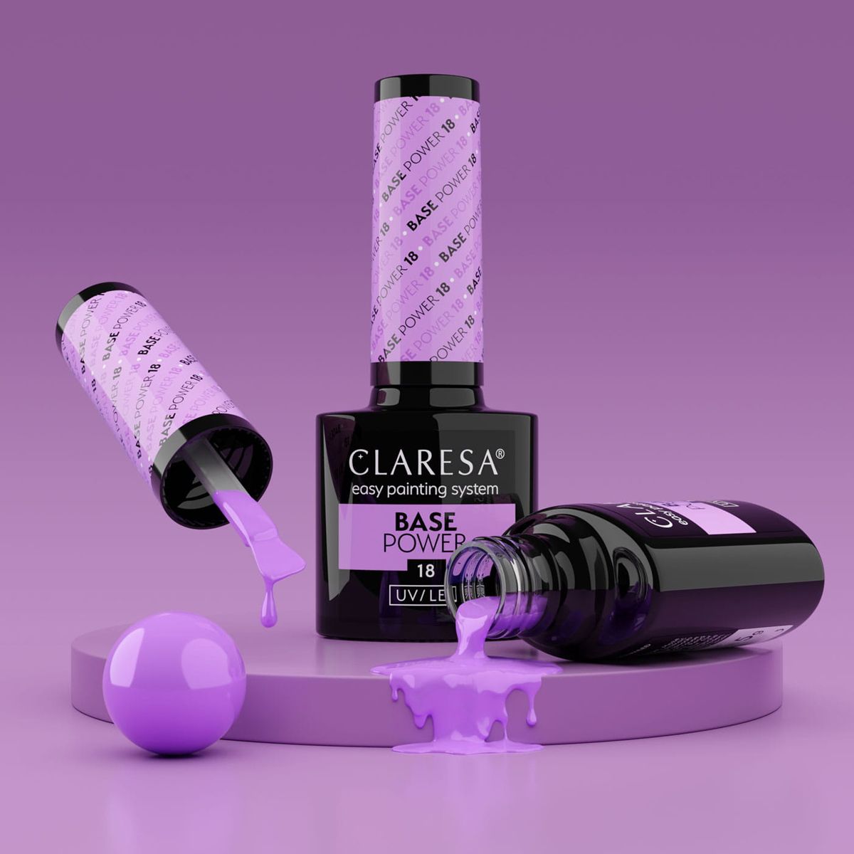Claresa base capa poder 18 5ml