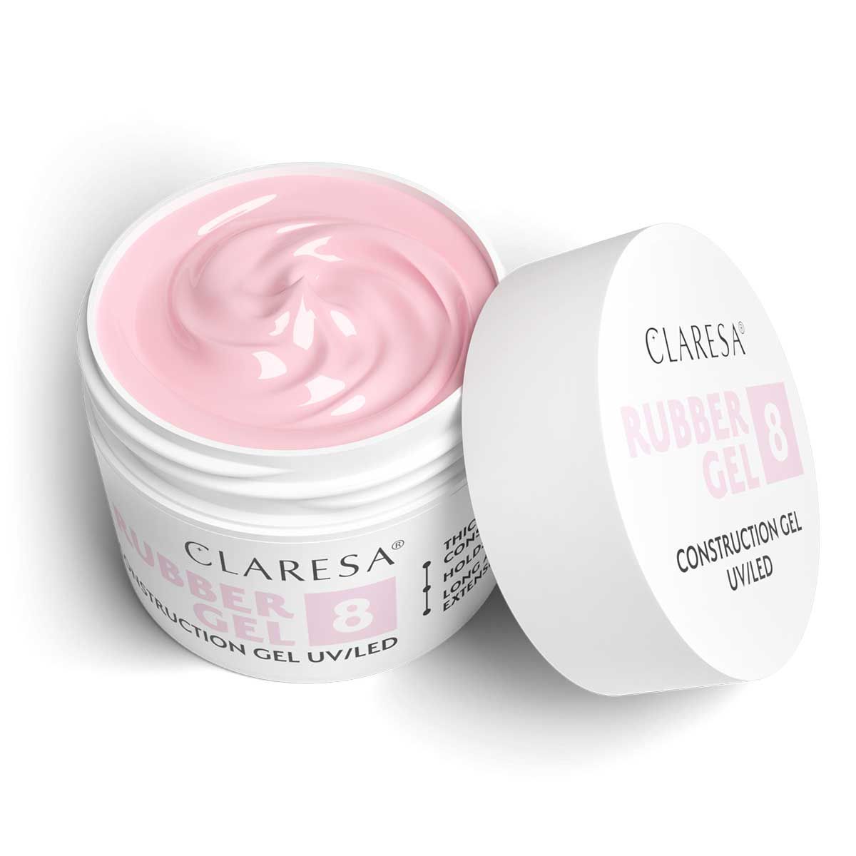 Claresa goma gel 8 rosa bailarina 45gr.
