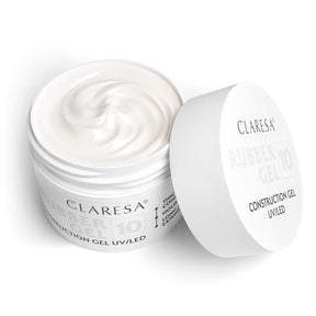 Claresa goma gel 10 blanco lechoso 45gr.