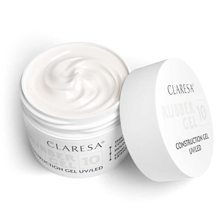 Claresa goma gel 10 blanco lechoso 45gr.