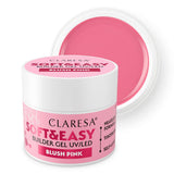 Claresa queratina gel constructor suave y fácil colorete rosa 90gr.