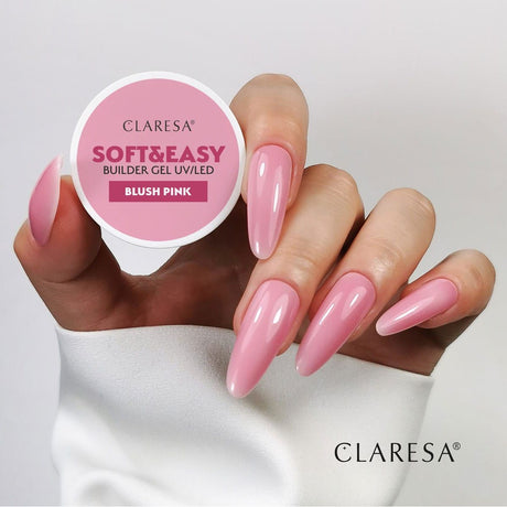 Claresa queratina gel constructor suave y fácil colorete rosa 90gr.