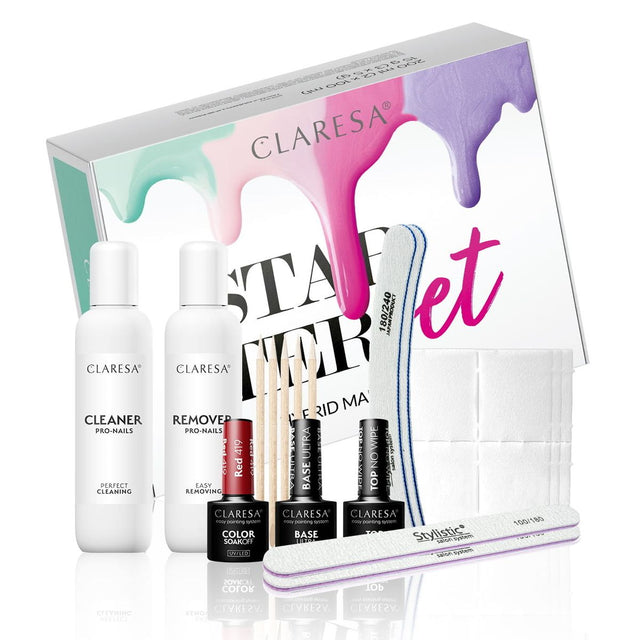 Claresa Starter Set esmalte gel sin lámpara
