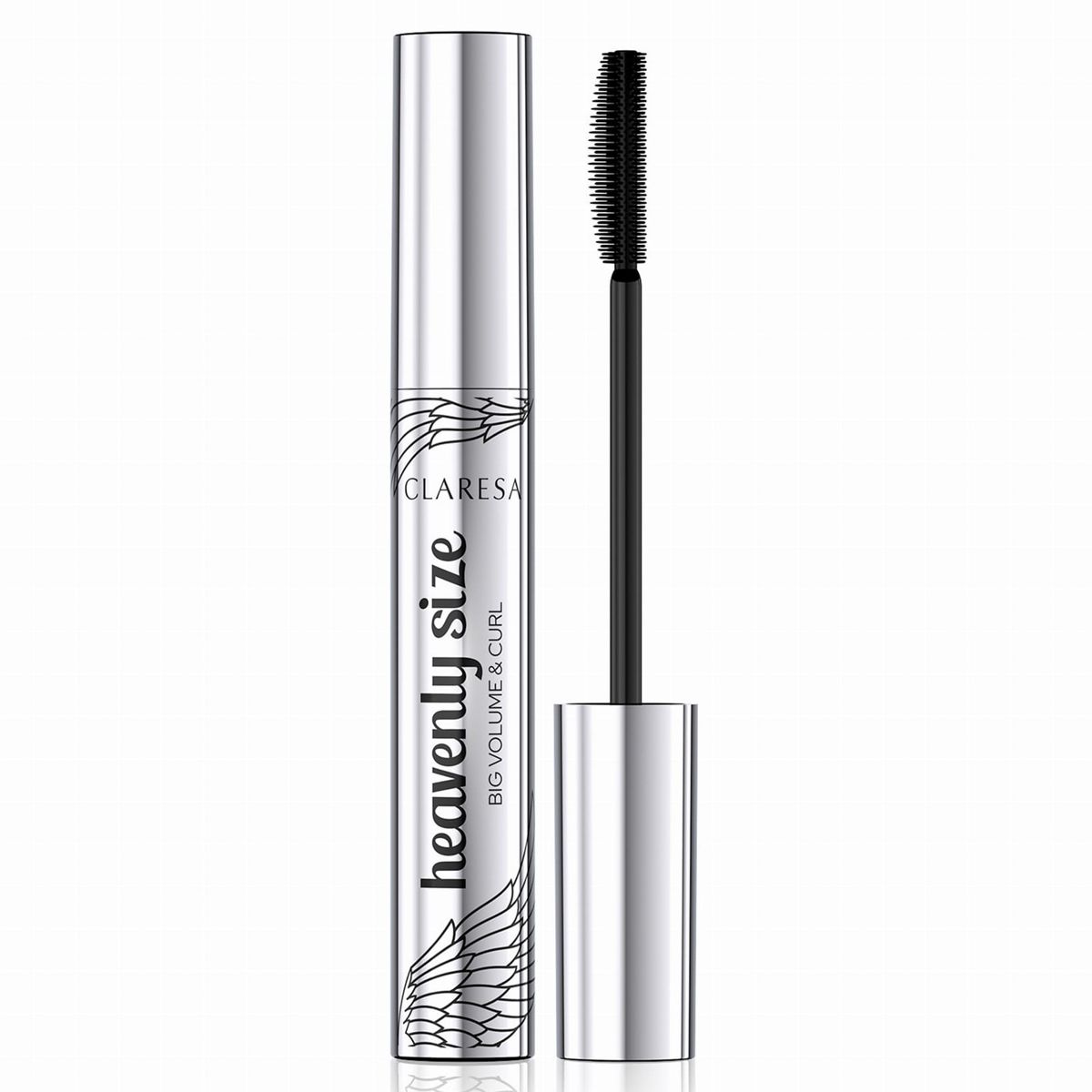 Claresa máscara de pestañas tamaño celestial negro 10ml