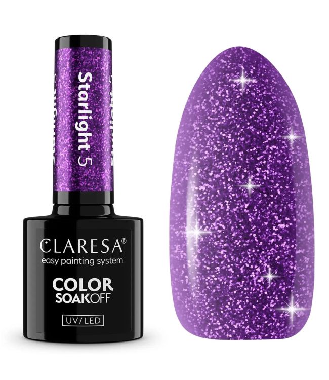 Claresa Esmalte Gel UV LED 5ml Starlight 5