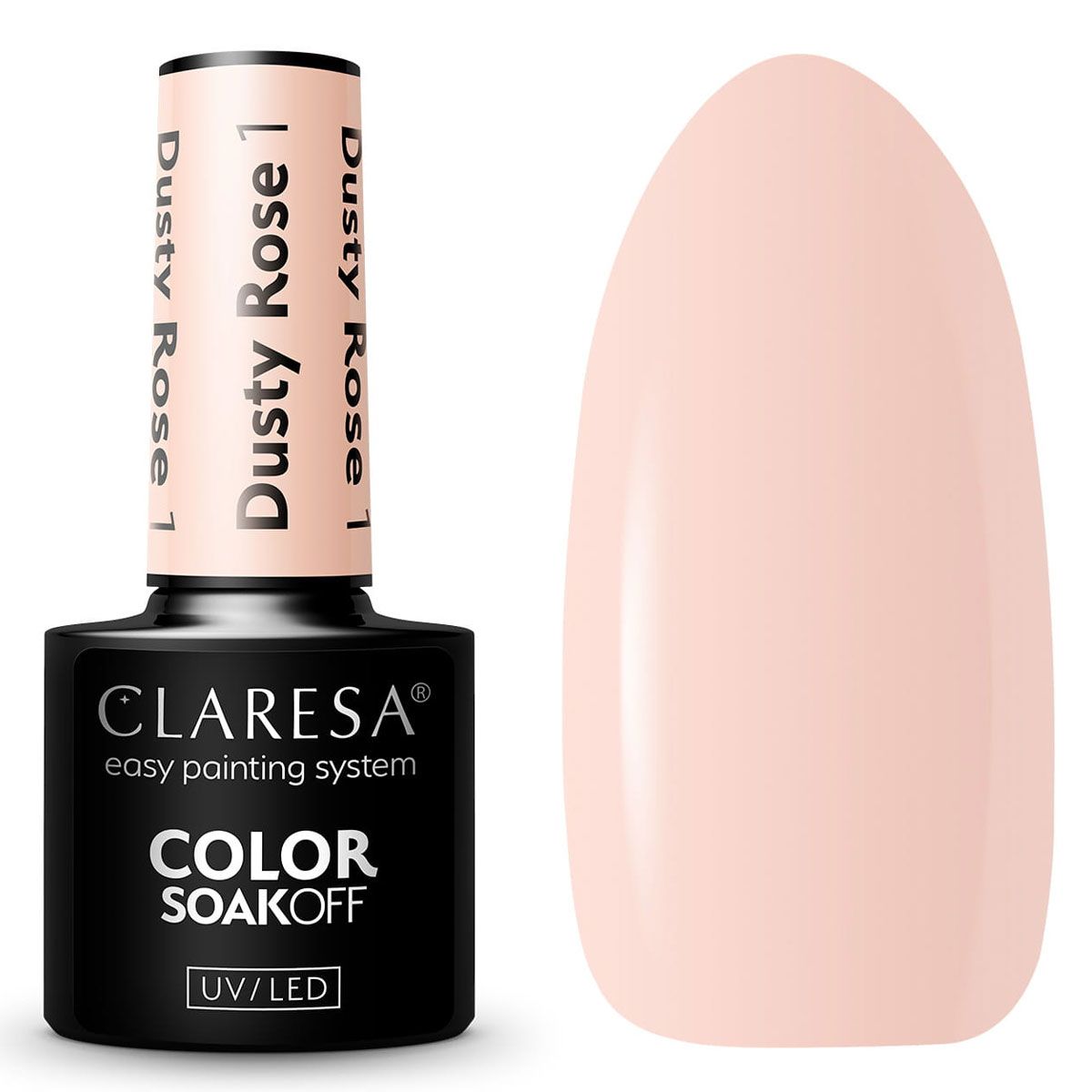 Claresa Esmalte Gel UV LED 5ml Rosa Polvorienta 1
