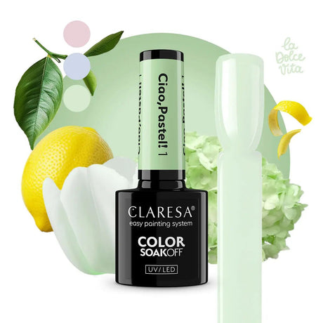Claresa Esmalte Gel UV LED 5ml Ciao Pastel 1