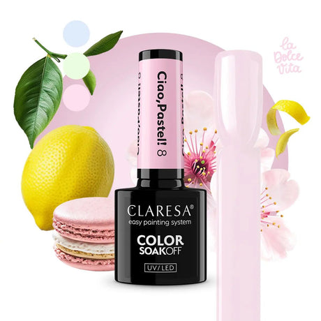 Claresa Esmalte Gel UV LED 5ml Ciao Pastel 8