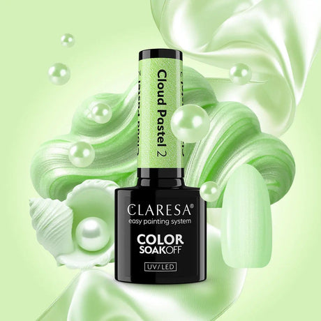 Claresa Esmalte Gel UV LED 5ml Nube Pastel 2