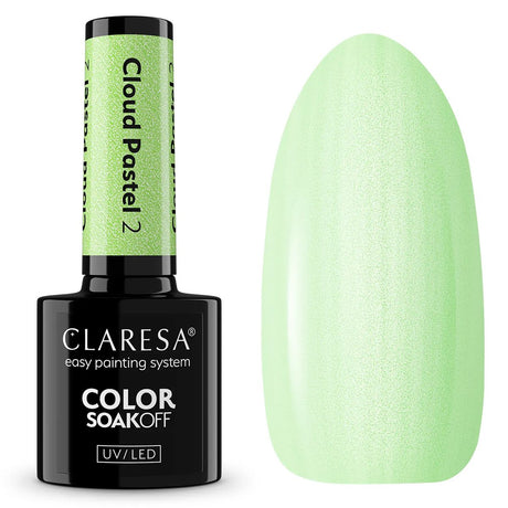 Claresa Esmalte Gel UV LED 5ml Nube Pastel 2