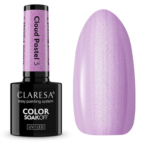 Claresa Esmalte Gel UV LED 5ml Nube Pastel 3