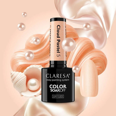 Claresa Esmalte Gel UV LED 5ml Nube Pastel 5