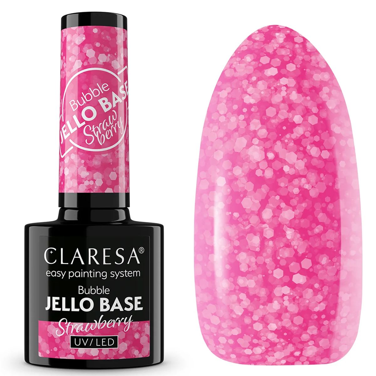 Claresa bubble gel base coat fresa 5ml