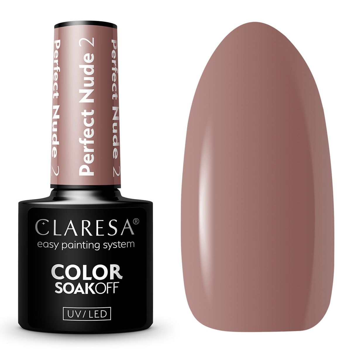 Claresa Esmalte Gel UV LED 5ml Perfect Nude 2