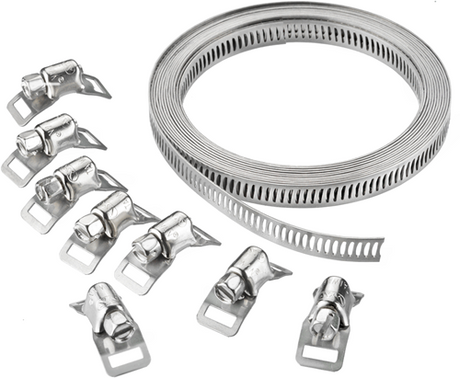 Con:p anillo tensor 'infinity' + 8 grapas de acero inoxidable - b34089