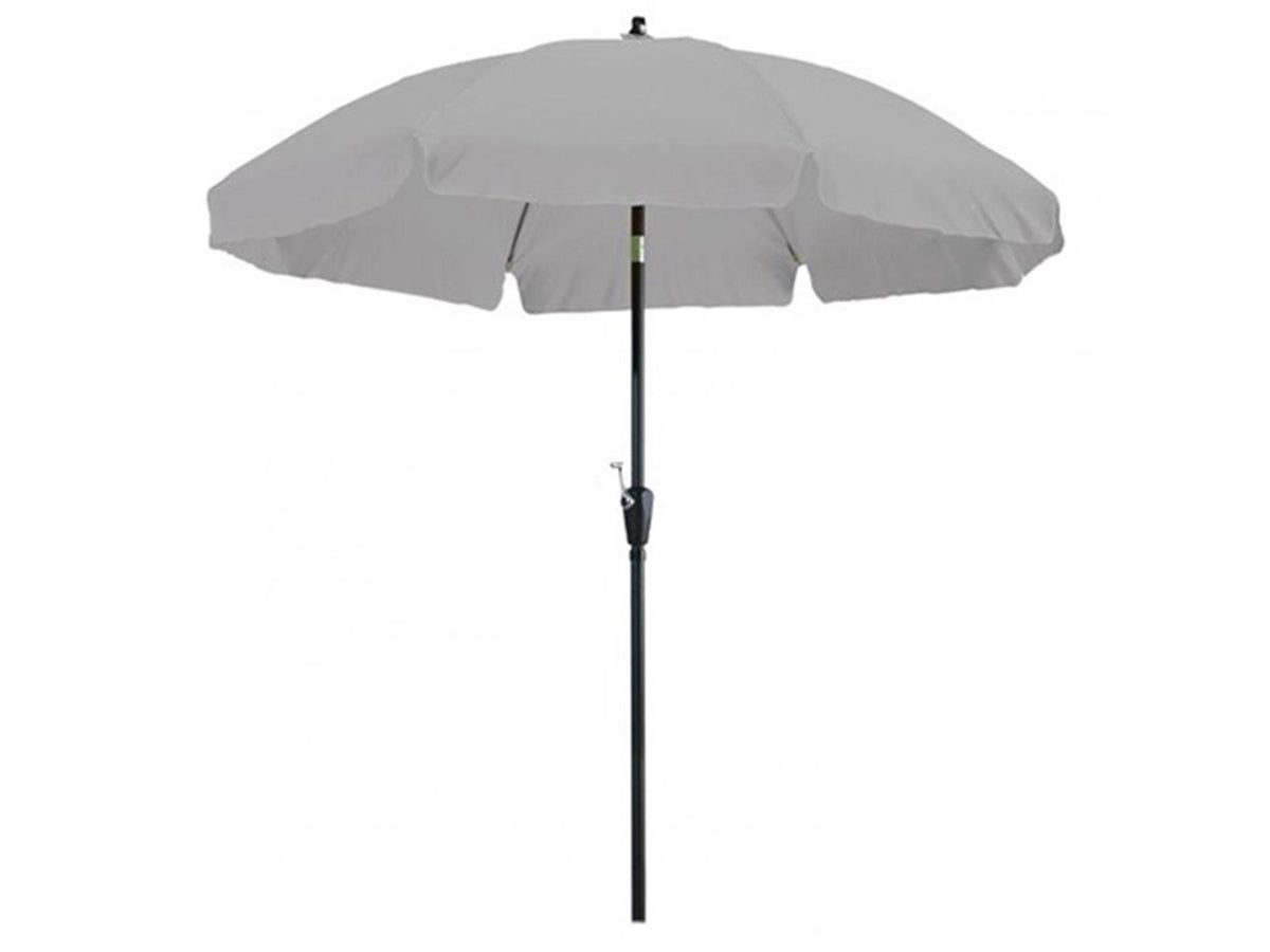 Sombrilla Madison lanzarote 250cm sistema giratorio gris