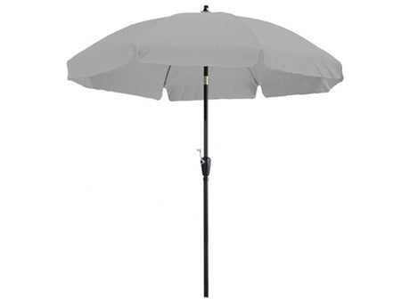 Sombrilla Madison lanzarote 250cm sistema giratorio gris