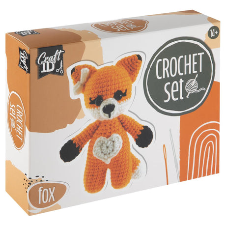 Craft id crochet kit zorro - incl. aguja e hilo