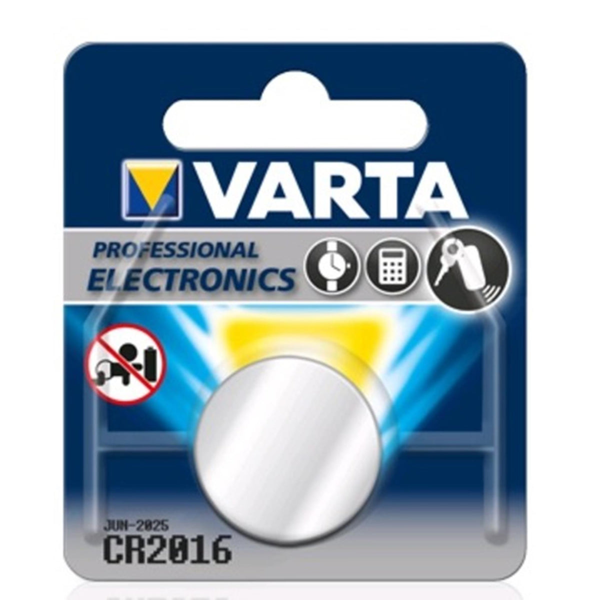 Batería varta litio cr2016 3v