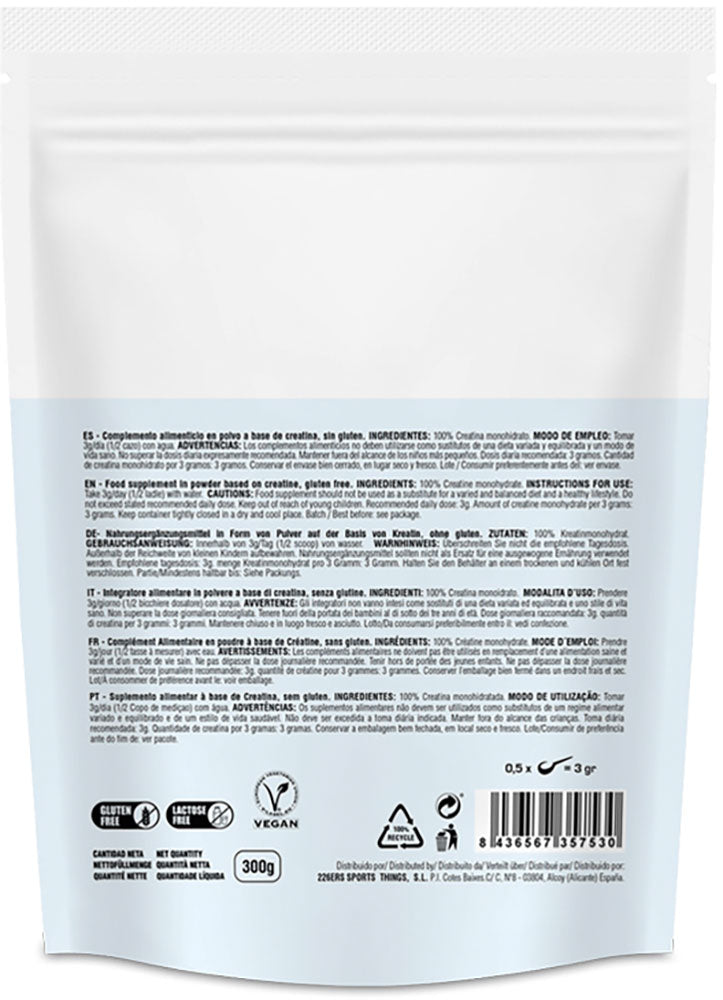 226ers creatina monohidrato 300g