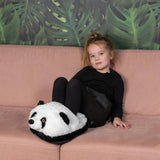 Noxxiez calentador de pies acogedor panda 35x25cm