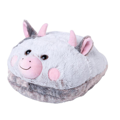 Noxxiez calentador de pies acogedor vaca 35x26cm