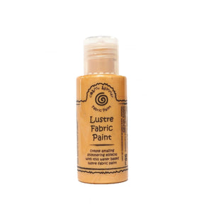 Brillo cósmico • pintura lustre tela fuego topacio 50ml
