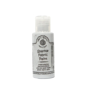 Brillo cósmico • pintura para tela brillo plateado 50ml