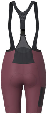 Cube gravel cargo - culotte con tirantes para mujer con badana