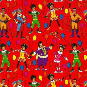 Contrarollo 30cm club de Sinterklaas rojo