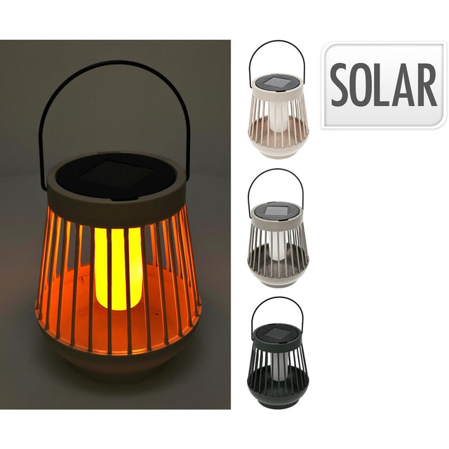 Linterna solar de jardín Pro LED 13x15cm 3 ejes