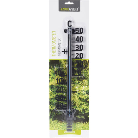 Termómetro de jardín profesional h40cm plástico