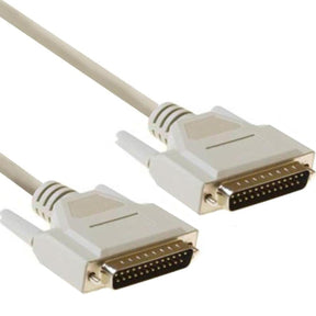 Cable de impresora d-sub de 25p a d-sub de 25p