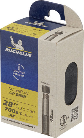 Cámara de aire Michelin a3 airstop para 28