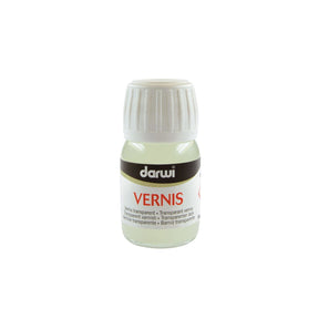 Sin marca darwi • barniz satinado transparente 30ml