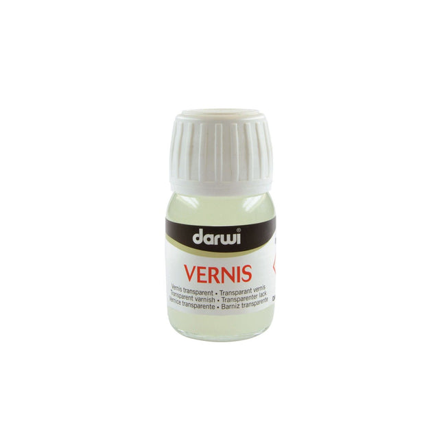 Sin marca darwi • barniz satinado transparente 30ml