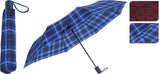 Paraguas plegable cuadros 99x57cm